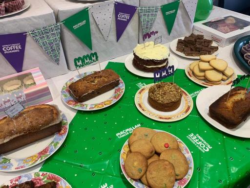 Whitley Stimpson in High Wycombe raises over £550 for Macmillan Cancer Support