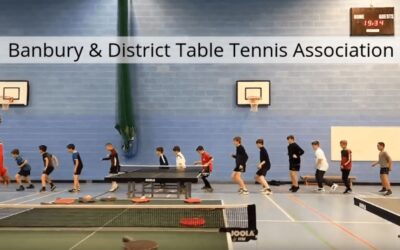 Whitley Stimpson sponsors Banbury & District Table Tennis Association (B&D TTA)