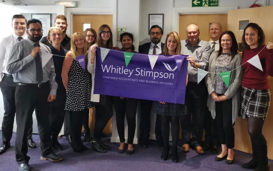 Whitley Stimpson in High Wycombe raises over £550 for Macmillan Cancer Support