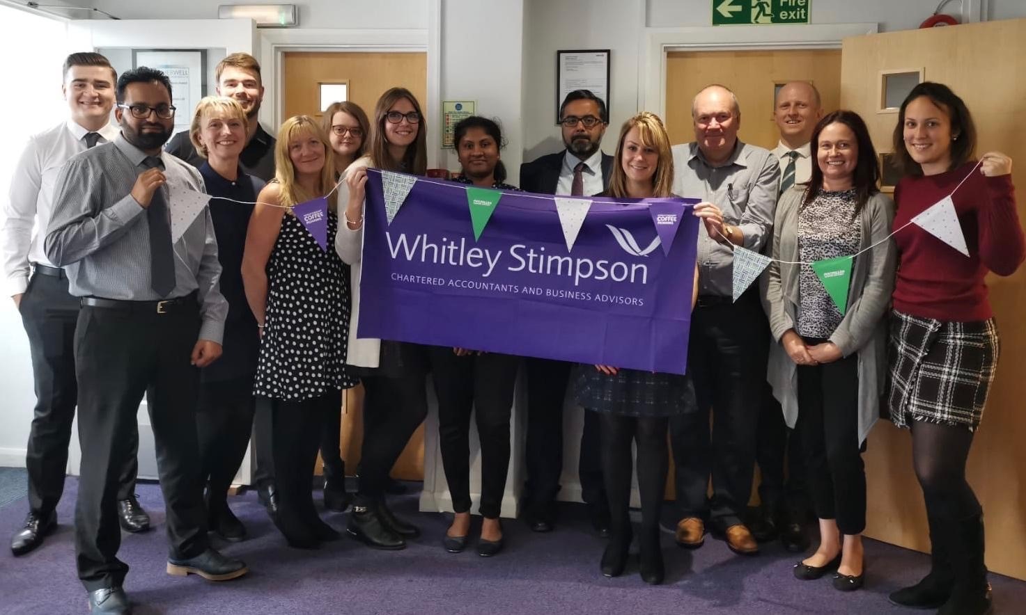 Whitley Stimpson in High Wycombe raises over £550 for Macmillan Cancer Support