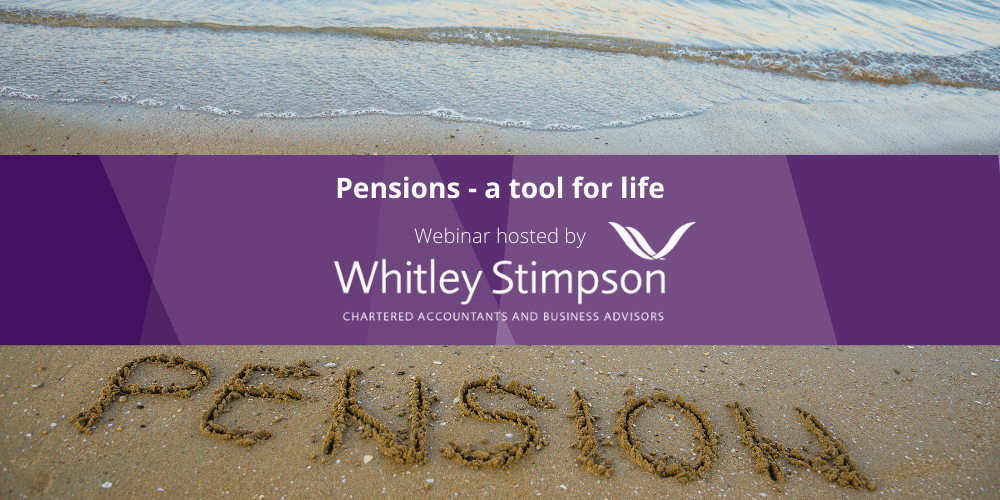 Webinar - Pensions: A Tool for Life