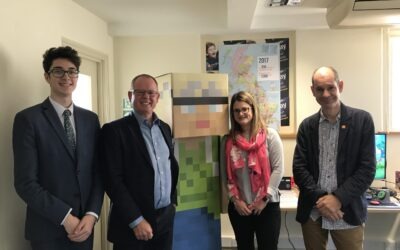 Whitley Stimpson visits SpecialEffect