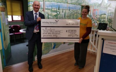 Whitley Stimpson restore funds for local charity
