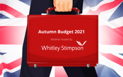 Whitley Stimpson host Autumn Budget 2021 webinar