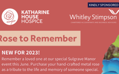 Whitley Stimpson sponsors Rose to Remember