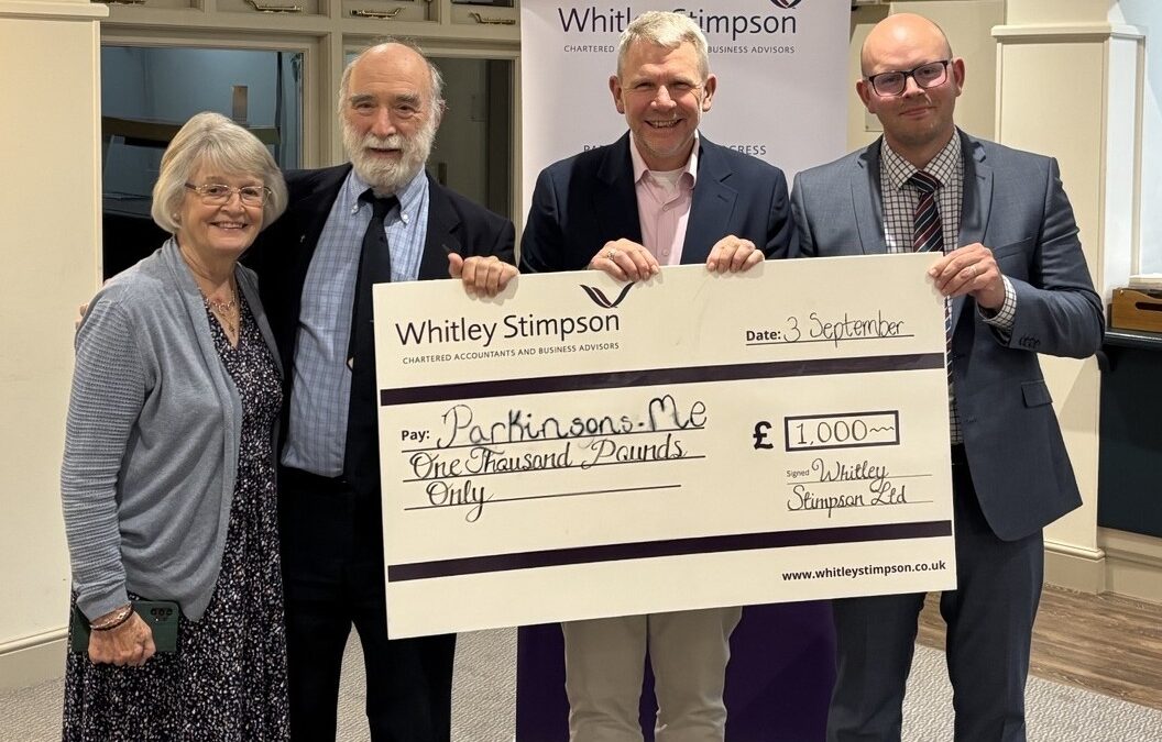 Accountants drive support for Parkinson’s charity