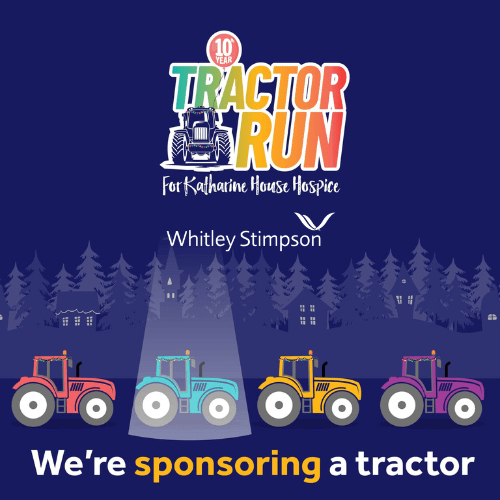 Tractor-ing our way to support Katharine House Hospice